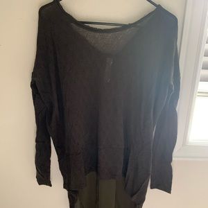 Free people long sleeve shirt